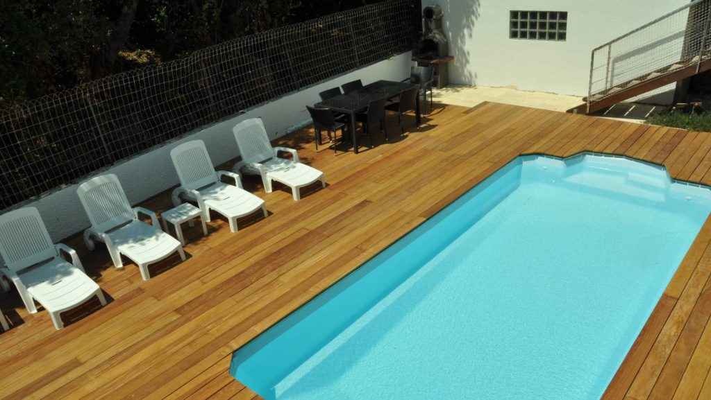 La terrasse bois en pose élaborée