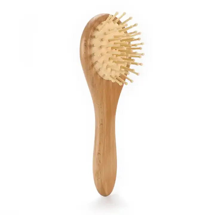 Brosse bébé en bambou antistatique