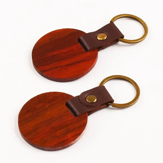 Porte-Clés Planche de Surf en Bois