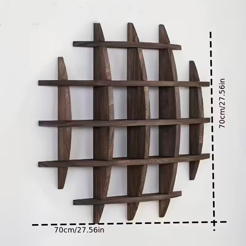 Étagère Murale en Bois Éco Vintage