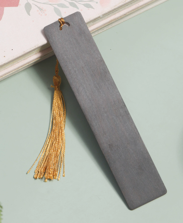 Accessoire de lecture en bois gravé Peeking Man