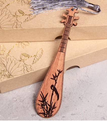 Accessoire de lecture élégant en bois