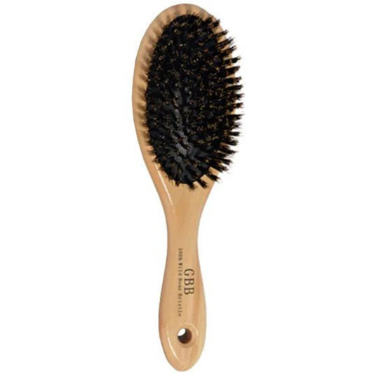 Brosse 100% poils de sanglier naturelle