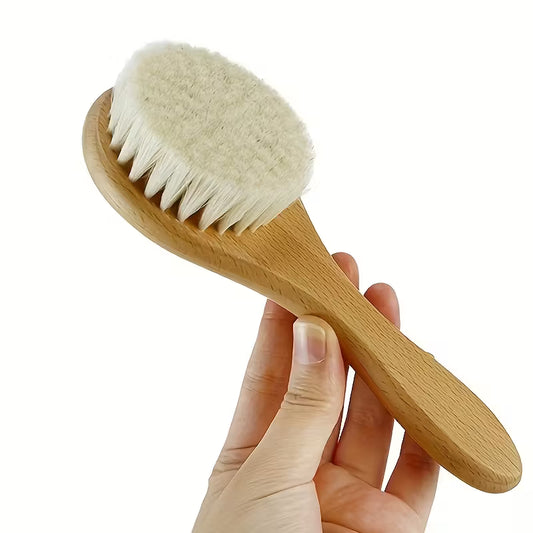 Brosse exfoliante douce pour visage et corps