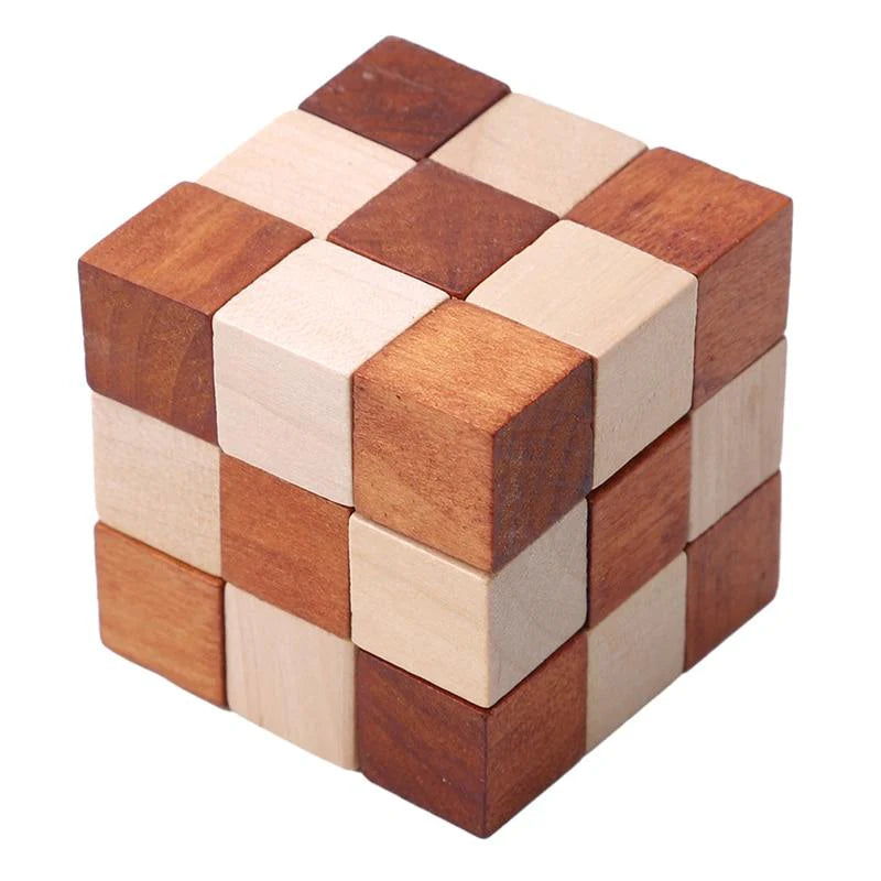 puzzle en bois traditionnel casse-tête