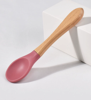 Cuillère bébé en silicone 