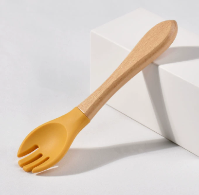 Cuillère et fourchette ergonomiques pour tout-petits