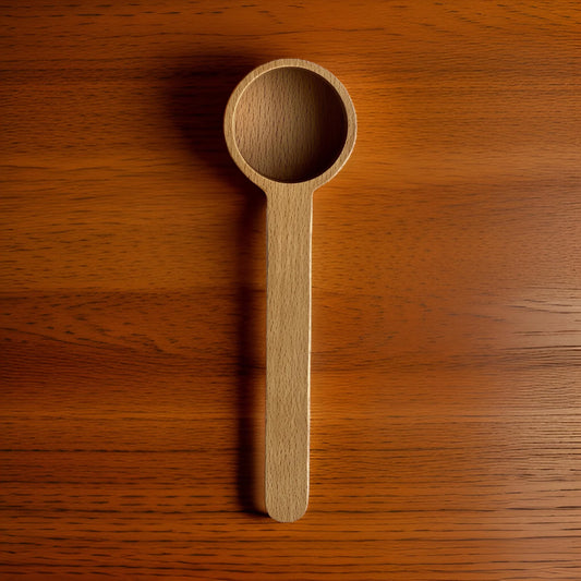 Cuillères à mesurer artisanales en bois 