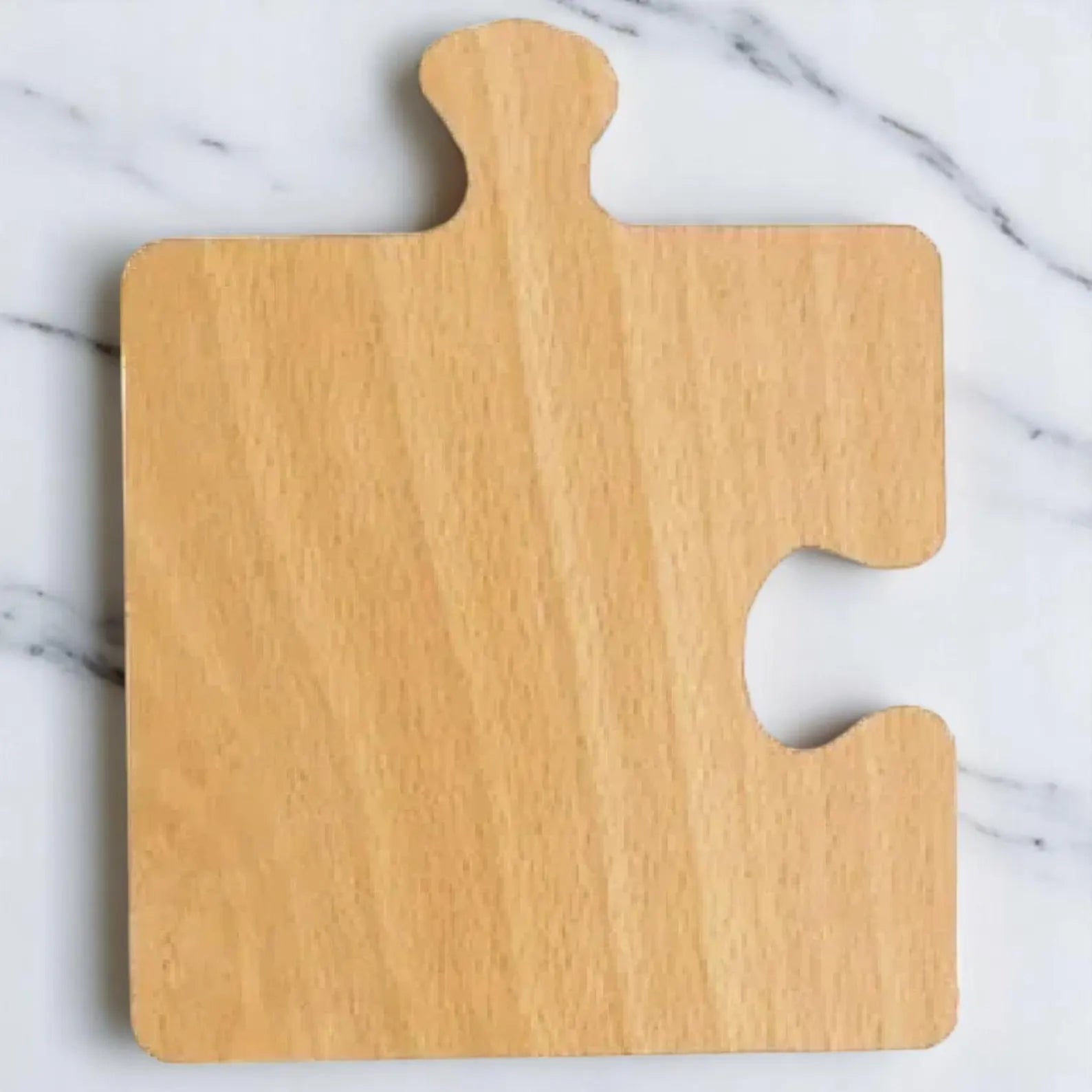 Dessous de verre en bois de noyer puzzle