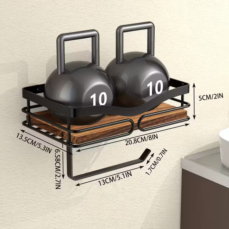 Installation facile du porte-rouleaux