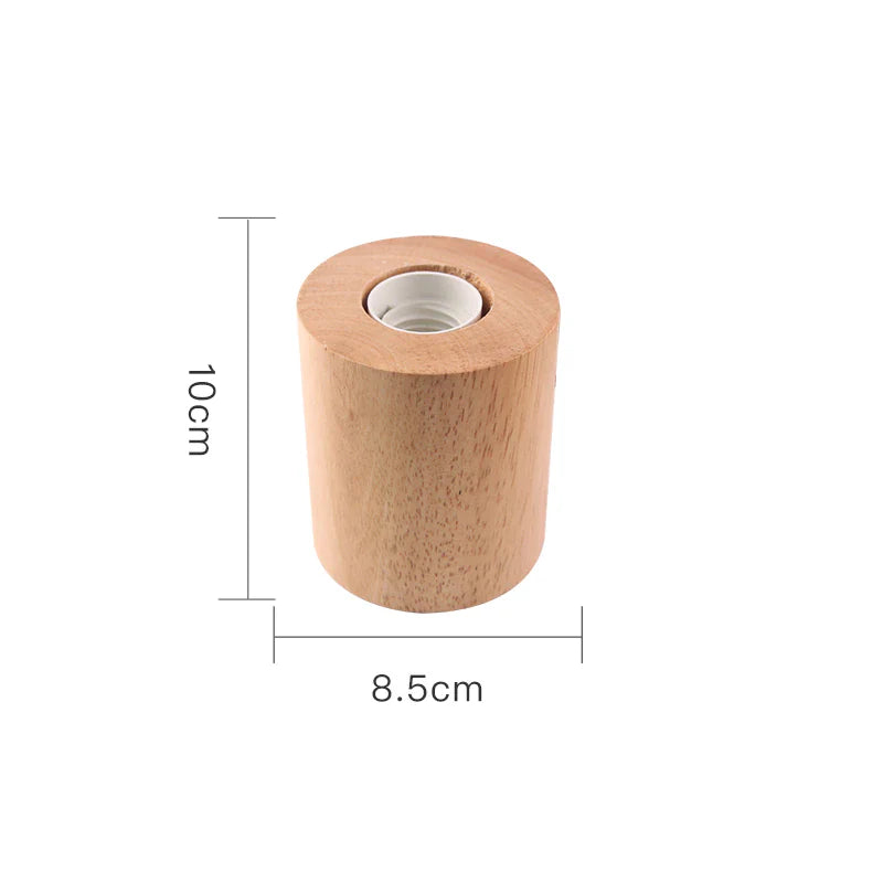 Lampes de chevet / bureau en bois - 10 modèles