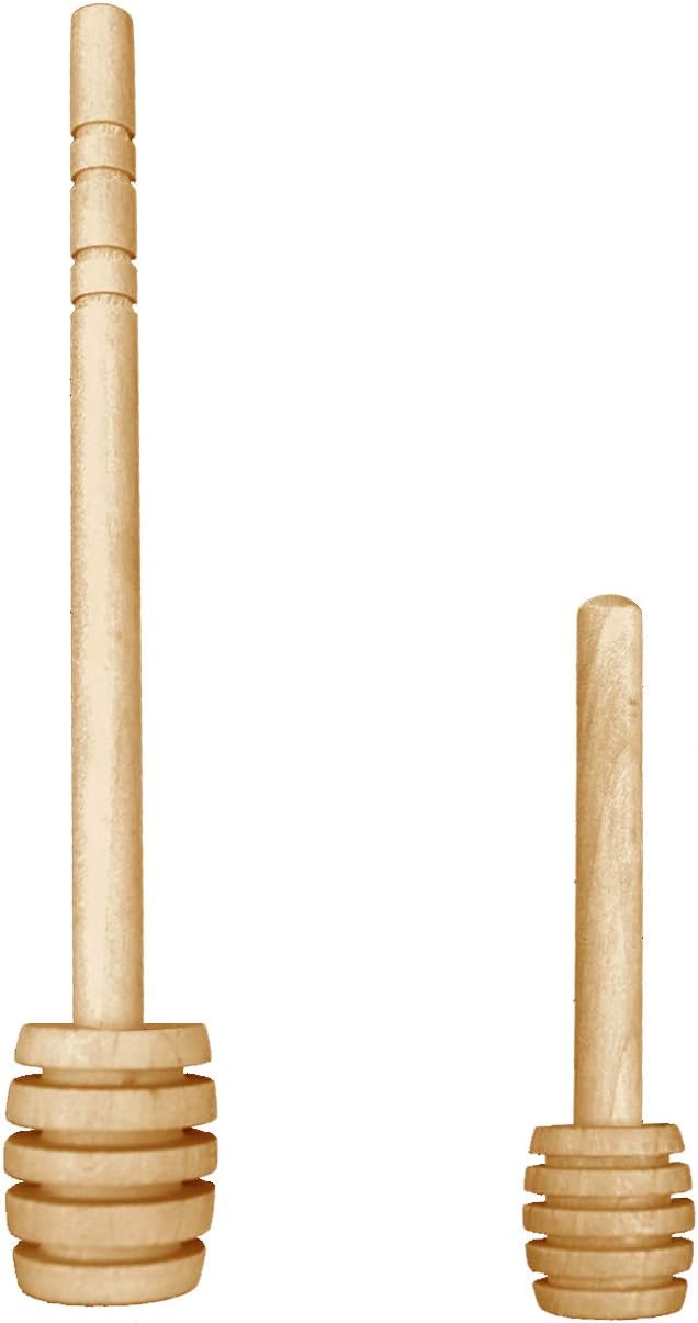 Mini bâtonnets à miel en bois pour miel et sirop