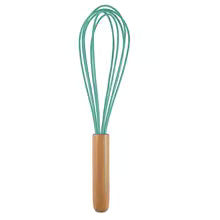 Mousseur à lait silicone bois