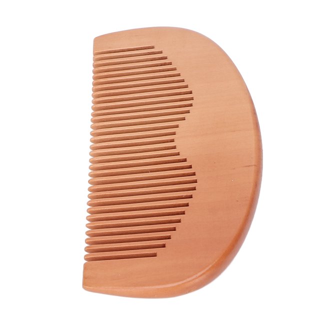 Peigne bois pour cheveux secs et mouillés