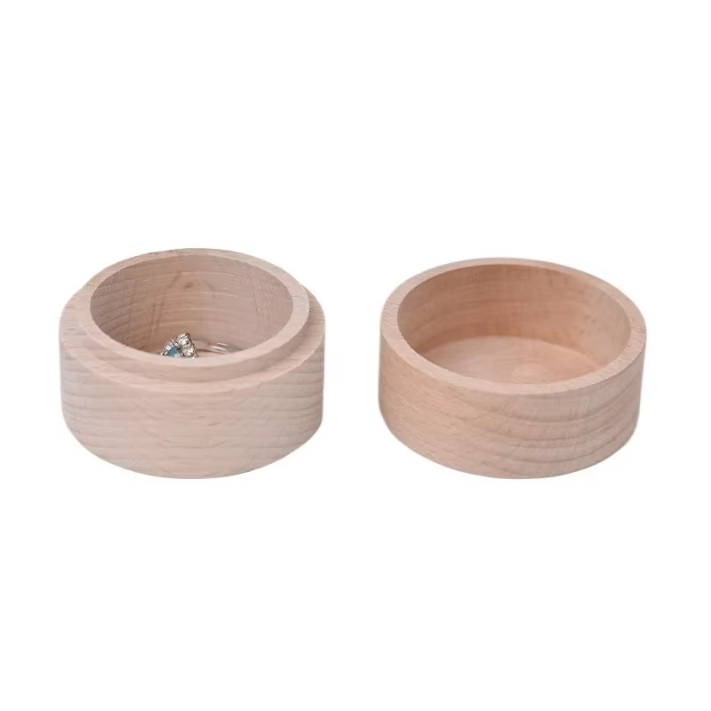 Petite boîte de rangement en bois pour souvenirs