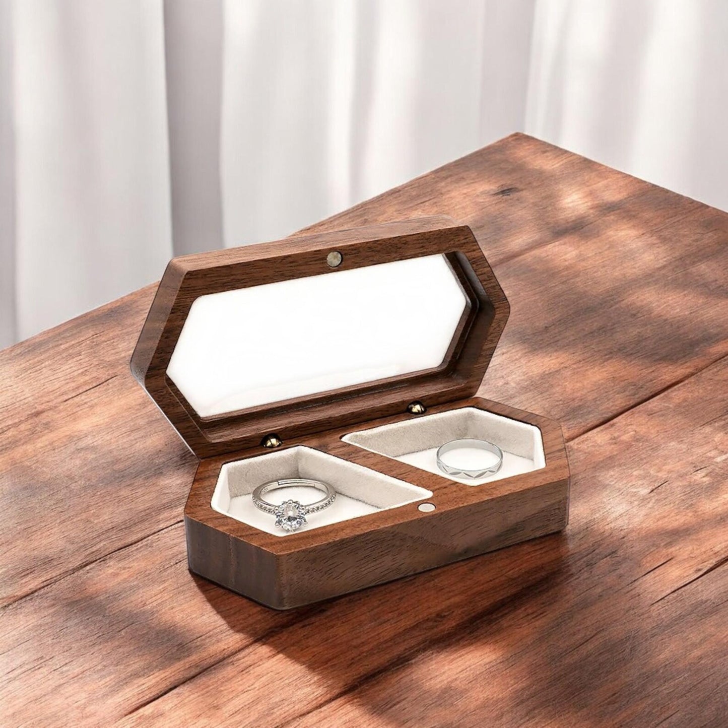 Présentoir moderne pour bagues et bracelets