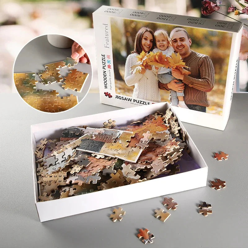 Puzzle 300  500  1000 pièces personnalisable