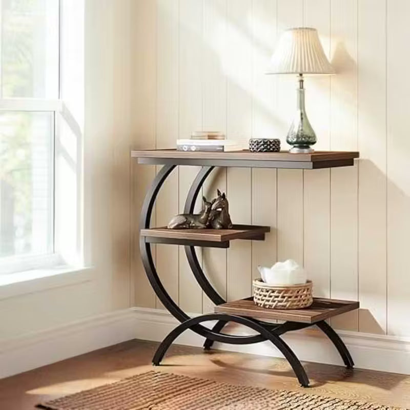 bmeuble bois brun foncé pour salon ou chambre