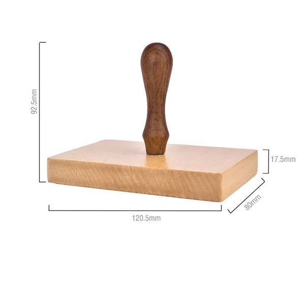 Tampons encreurs en bois personnalisables