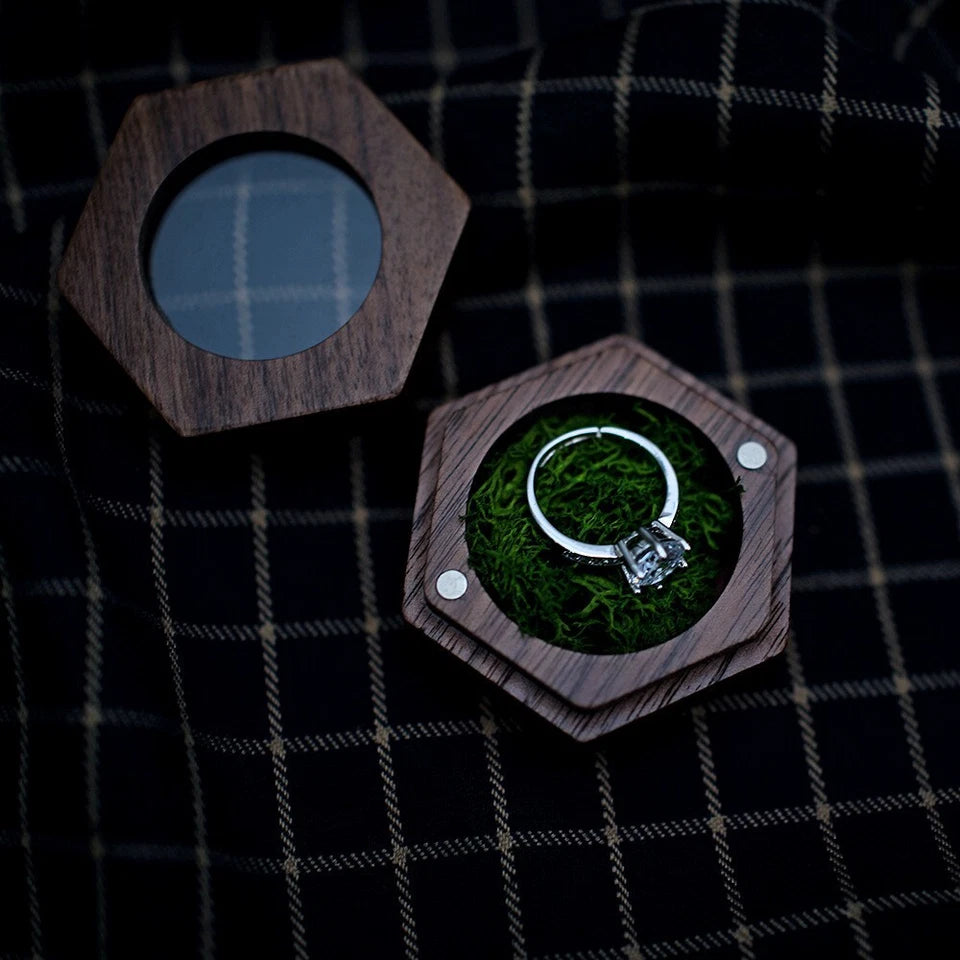 boîte à bague hexagonale légère 0.05kg