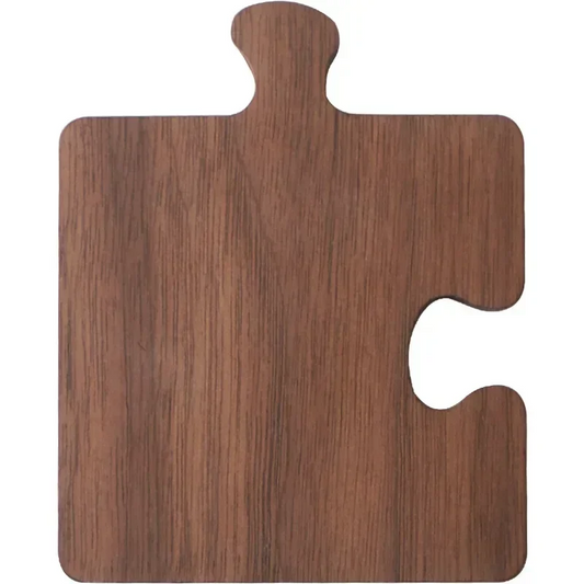 coussinets décoratifs bois puzzle