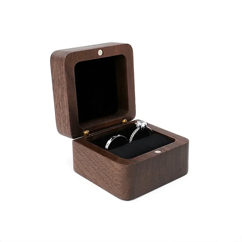 écrin bague fermeture magnétique