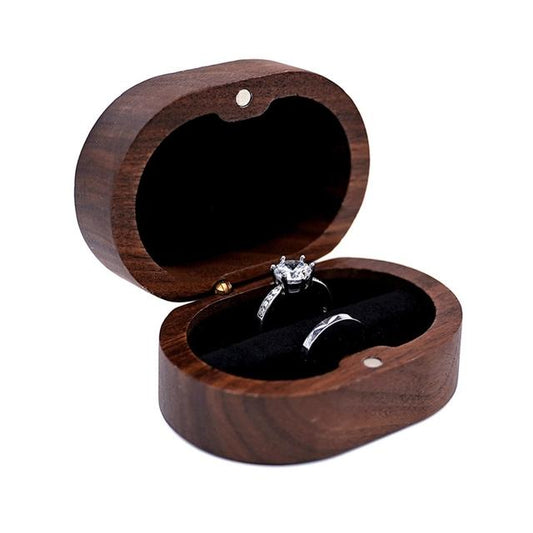 Écrin naturel en bois pour bijou