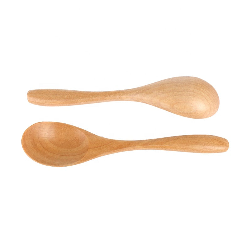 cuillère à miel simple en bois