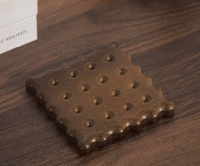dessous de verre biscuit bois