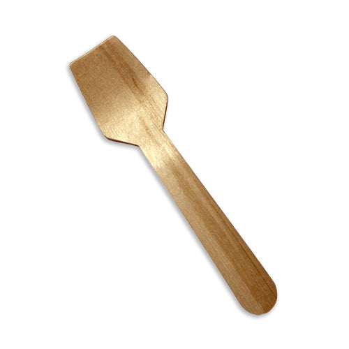 Cuillère en bois durable pour glaces et sorbets