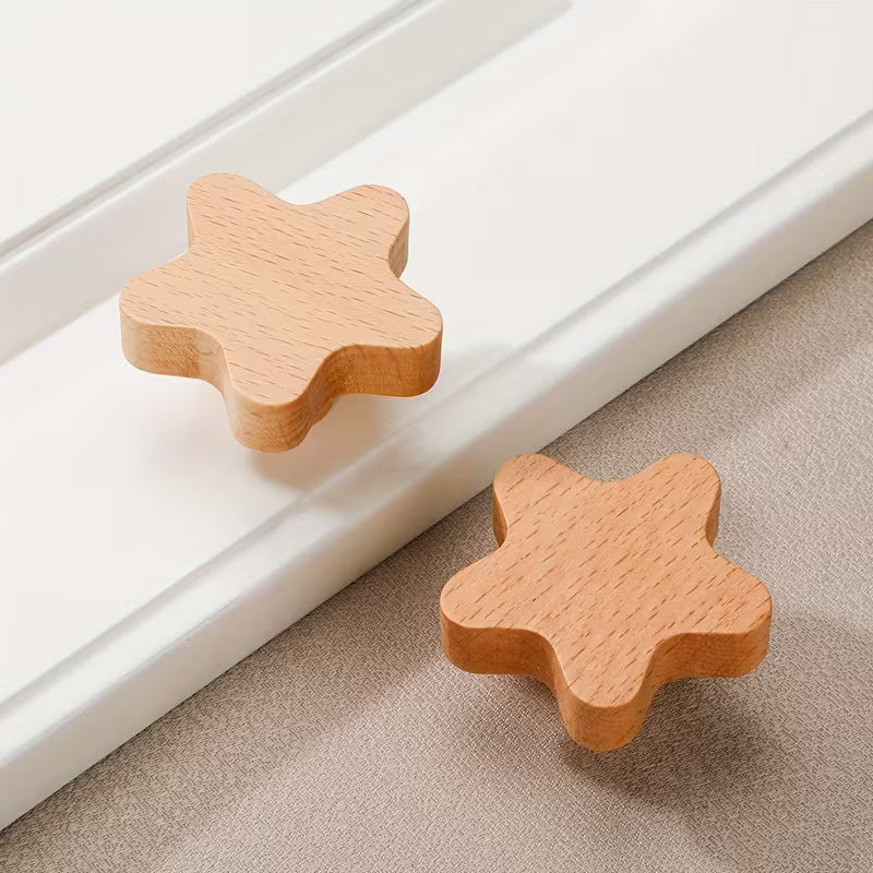 poignée en bois massif 