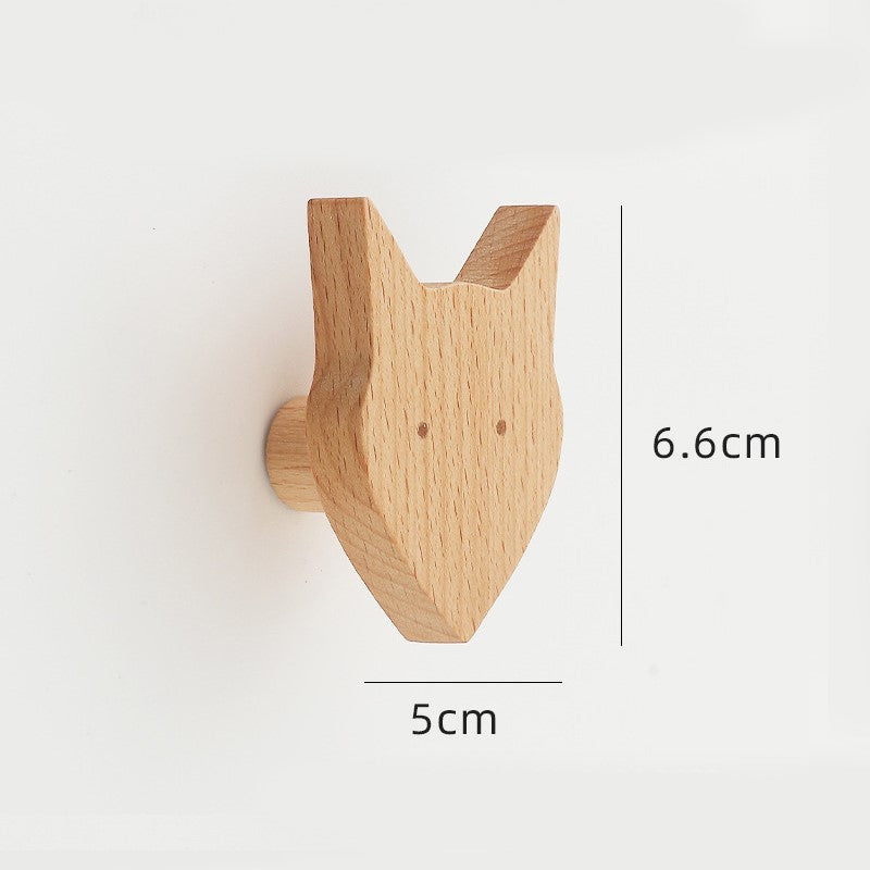 poignée meuble bois licorne