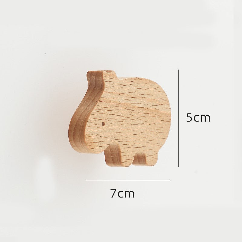 poignée meuble bois rhinocéros