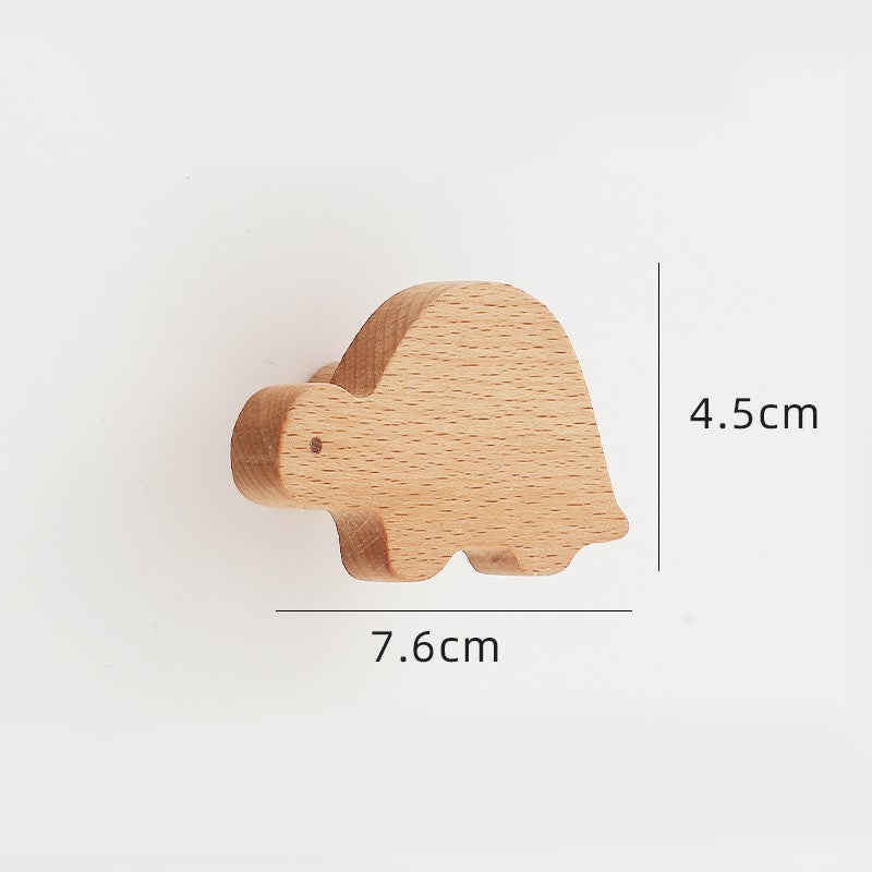 poignée meuble souris bois naturel