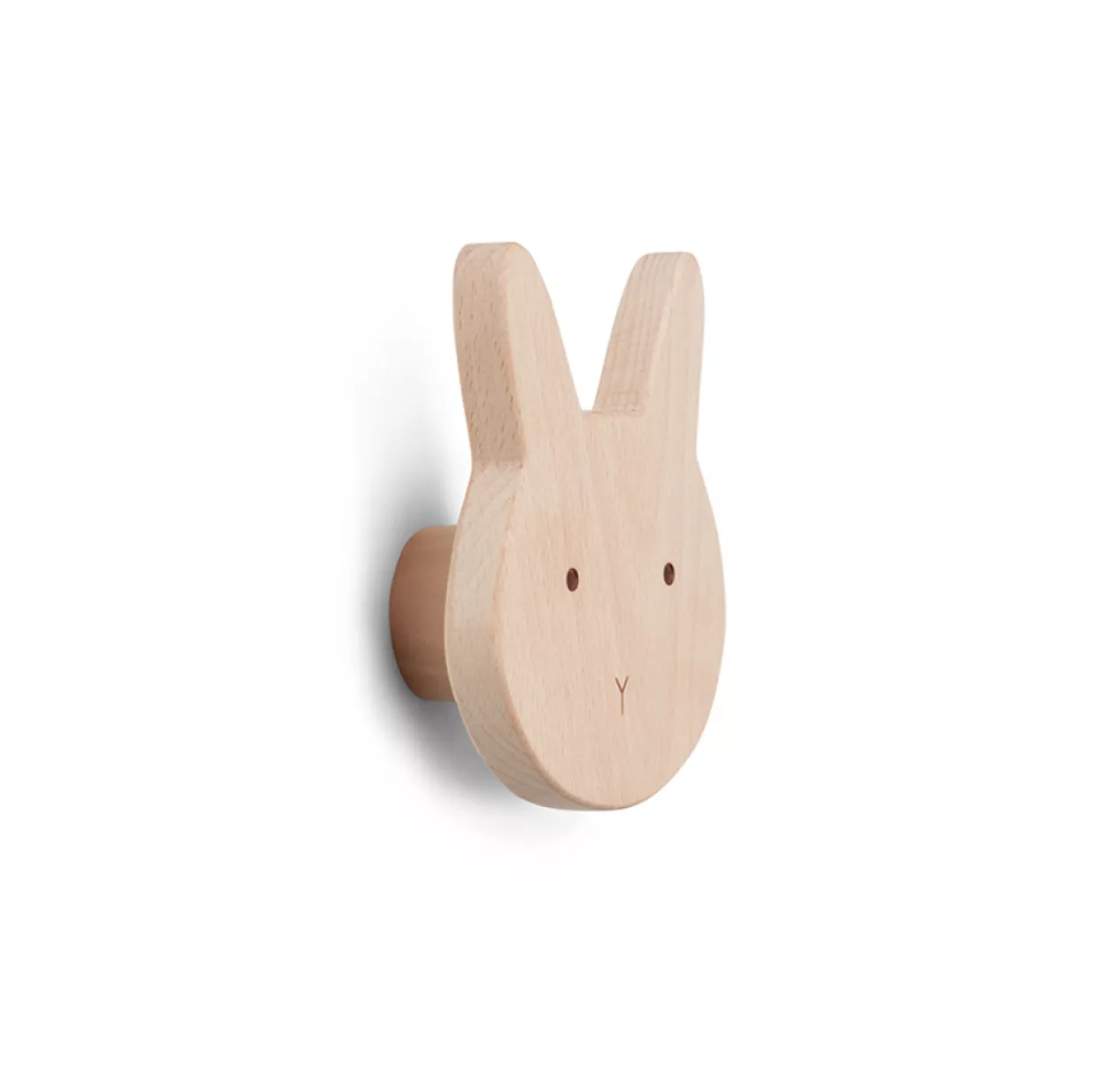 poignée tête de lapin bois meuble enfant