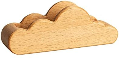porte-cartes bois forme nuage