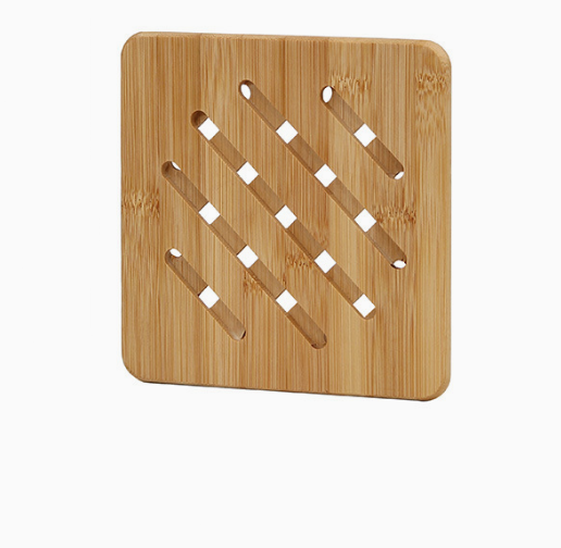 sous-plat bambou écologique carré