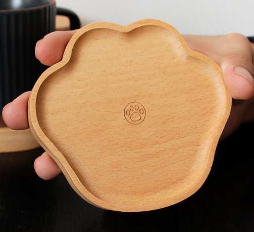 sous-verre déco rustique ours