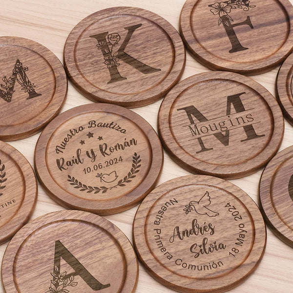 sous-verres personnalisés avec logo ou texte