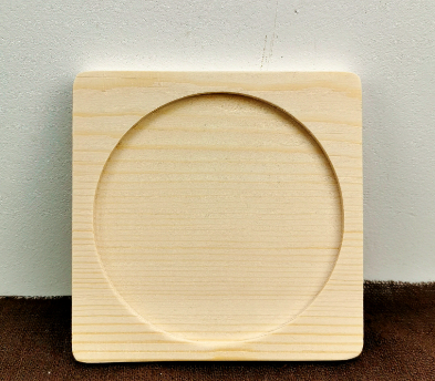 support plat chaud en bois